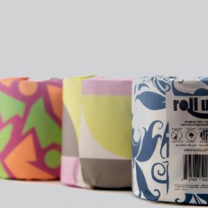 Roll Up Bamboo Toilet Paper (Colorful Edition) - Zero Waste Shop Winnipeg
