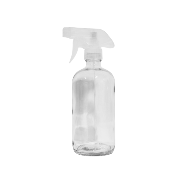16 oz Refillable Clear Trigger Spray Bottle - Zero Waste Shop Winnipeg
