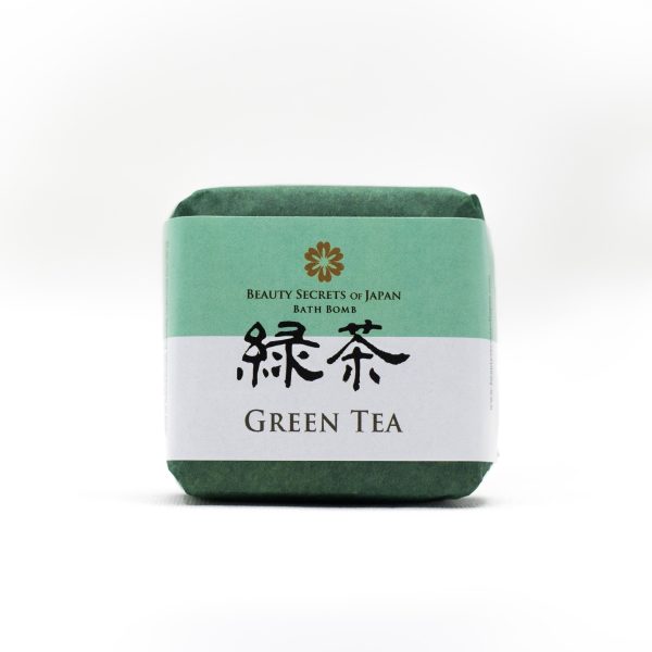 Beauty Secrets of Japan Green Tea Bath Bomb - Zero Waste Shop Winnipeg