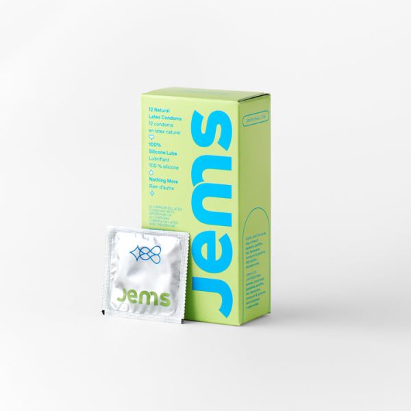 12 pack condoms by Jems - Zero Waste Shop Winnipeg