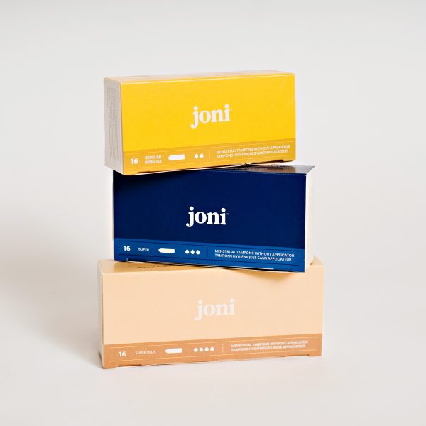 Joni 100% organic, non-applicator, compostable wrapper