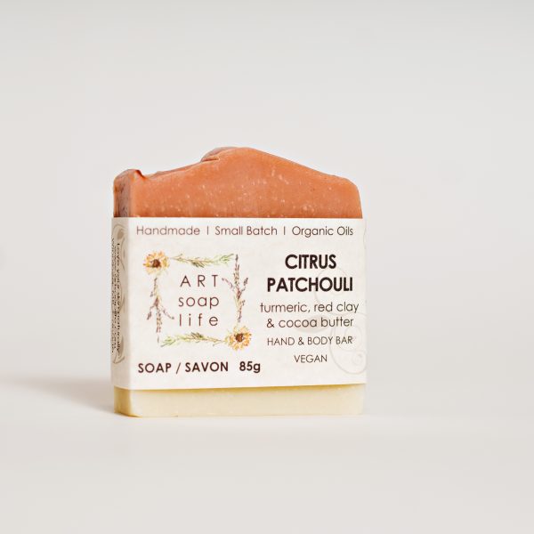 Citrus Patchouli Bar Soap by Art Soap Life - Zero Waste Shop